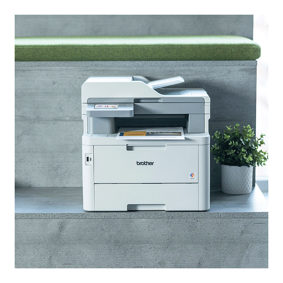 Printer Multifunksional Brother MFC-L8340CDW Color-LED / Duplex - Bardhë - 3