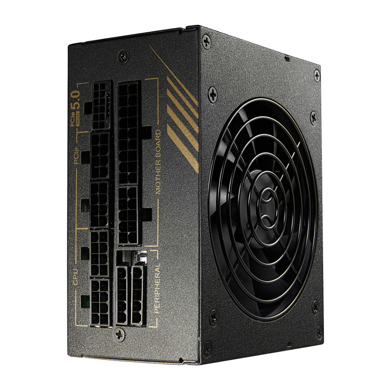 Furnizues Energjie FSP DAGGER PRO ATX 3.0 (PCIe 5.0) / 850W / SFX / 80 PLUS Gold / Fully Modular - Zezë - 2