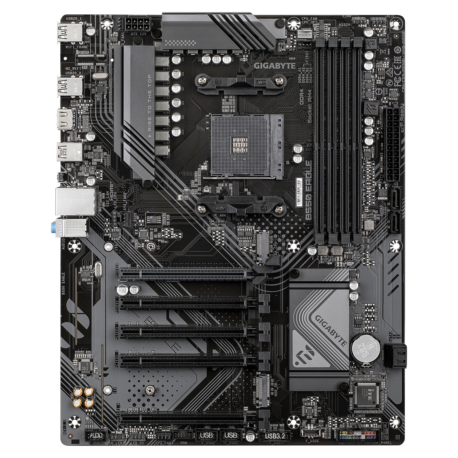 Pllakë Amë Gigabyte B550 EAGLE DDR4 ATX - 2