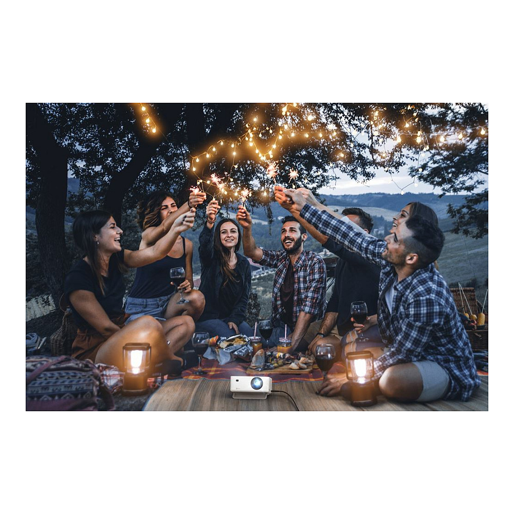 Projektor Optoma ML1080ST / DLP Laser / 550 Lumen / Full HD / 16:9 / 3D / HDMI USB / Portable - Bardhë - 25