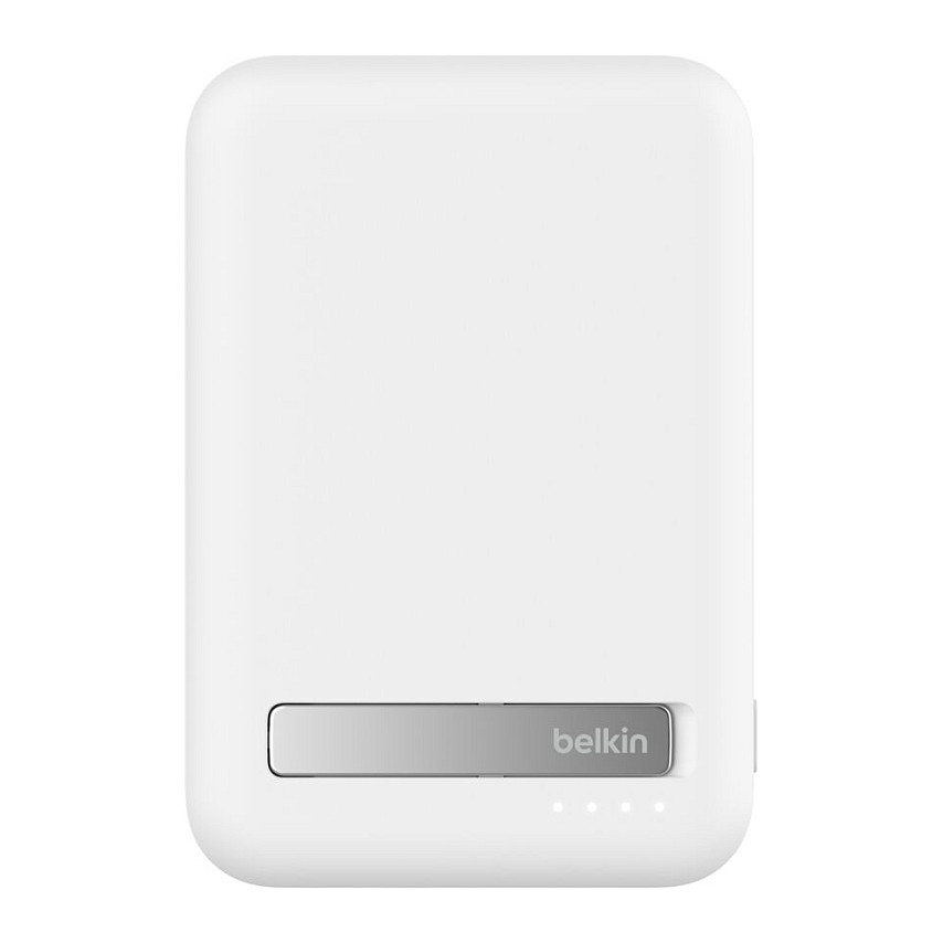 Powerbank magnetik Belkin BoostCharge Pro Qi2 8K, i bardhë - 5