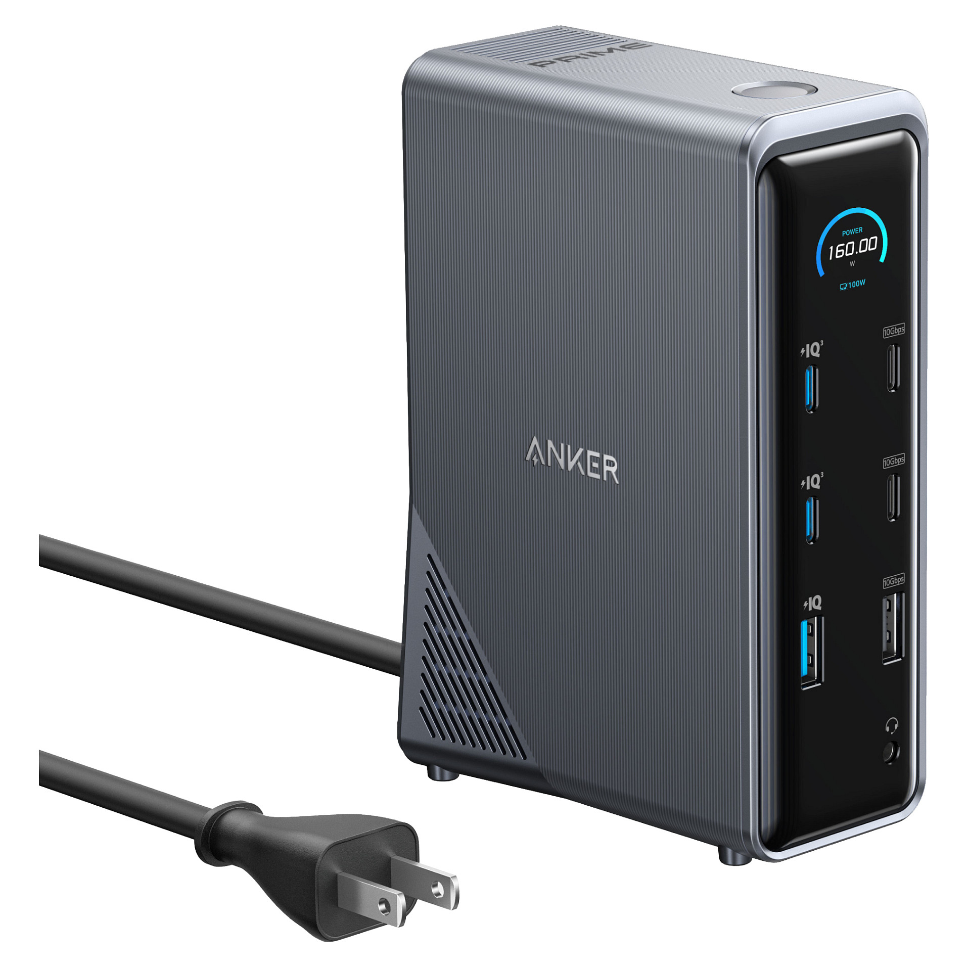 Docking Station Anker Prime / 14-in-1 / USB-C / 160W / 2×HDMI 4K / 10Gbps / 1×RJ-45 - Zezë