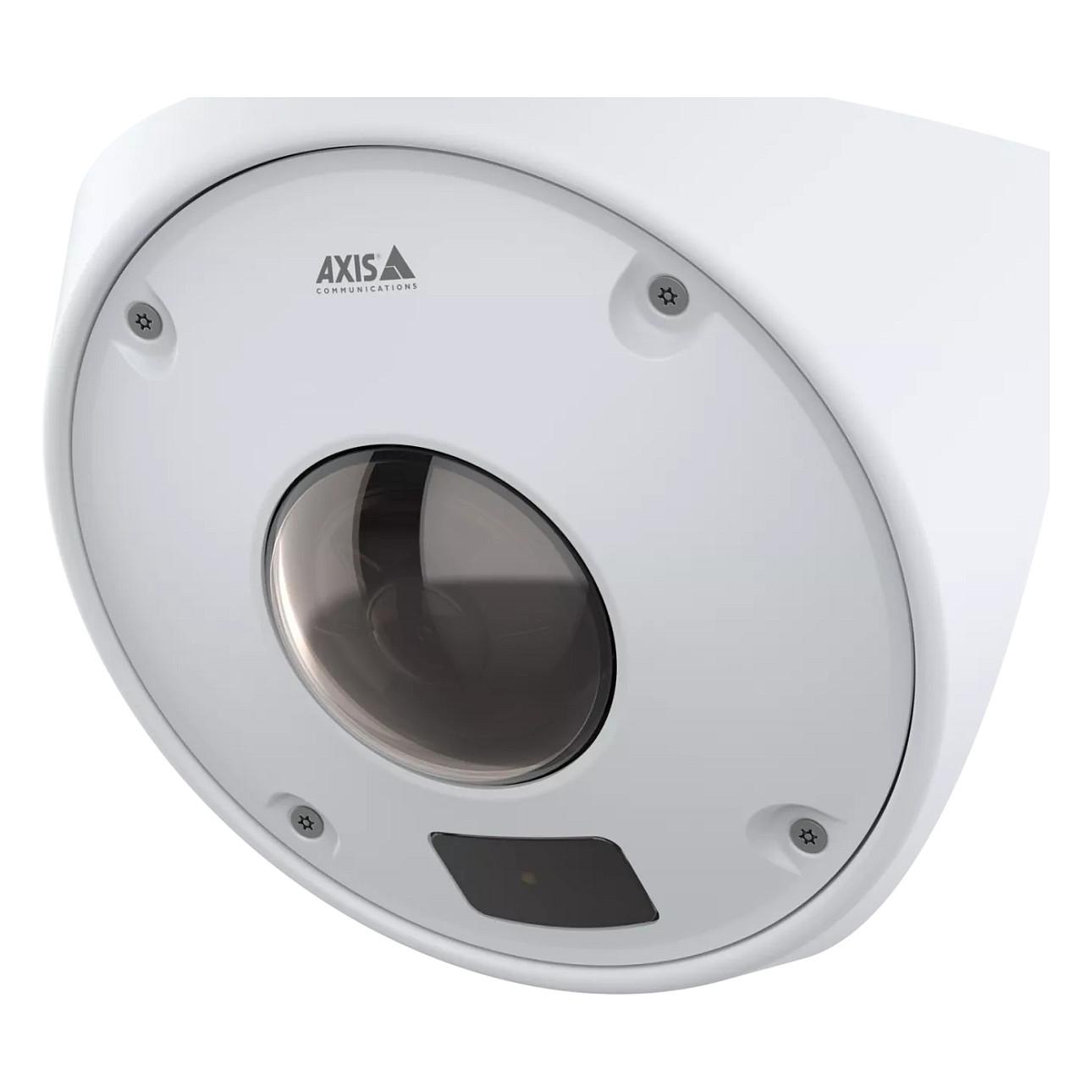 Kamerë Sigurie IP CCTV Axis Q9227-SLV, 5MP, 1/1.7", 3.7mm, 115°, IR, Audio, PoE, IK11, IP66, IP69 - Bardhë