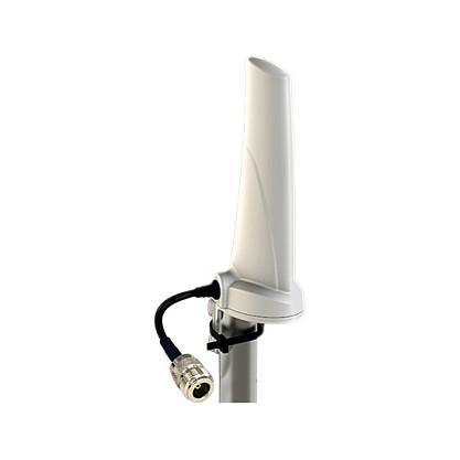 Antena për rrjet Poynting OMNI-280, 5G/LTE, 3dBi, 617–4200MHz, Omnidireksionale, SMA Male, RG-58 2m - Bardhë