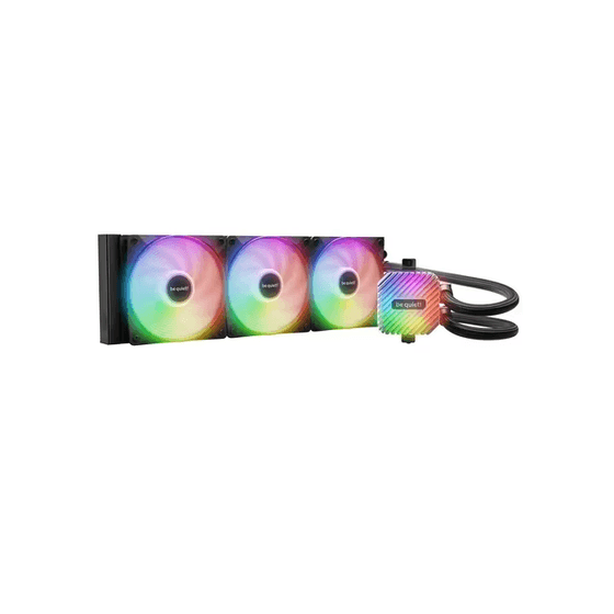 Ftohës për Procesor be quiet! LIGHT LOOP 240mm LCD, AIO, 240mm, 2x120mm, ARGB, LCD - Zezë