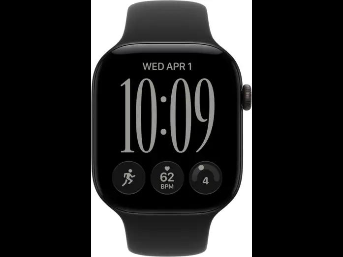 Apple Watch Series 12, 46mm, GPS, Black Aluminium, Black Sport Band - S/M - 2