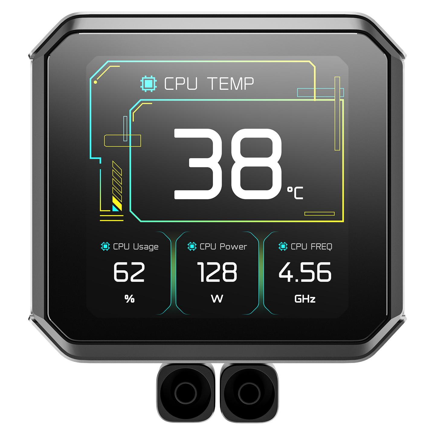 Ftohës për Procesor DeepCool Spartacus 360 / 360mm / AIO – Zezë - 3