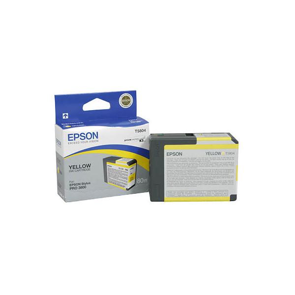 Ink Epson T580400, 80 ml - Verdhë