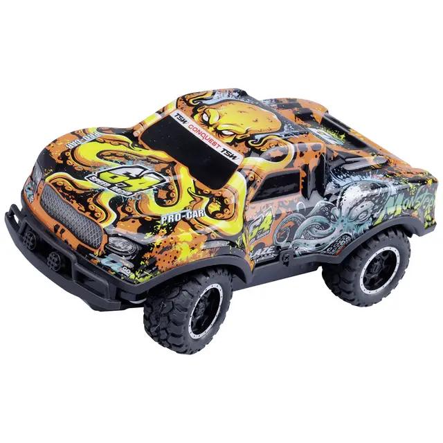 Lodra Revell RC Advent Calendar Christmas Driver, Radio-Controlled Car, 1:22, 2.4 GHz, LED, 6+ - Mix