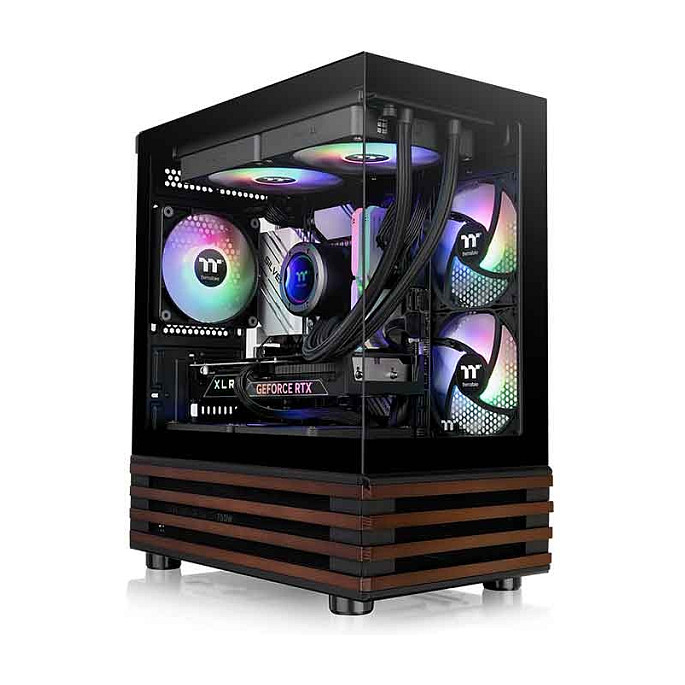 Kasë Mini Thermaltake View 170 WS / ARGB – Zezë - 1