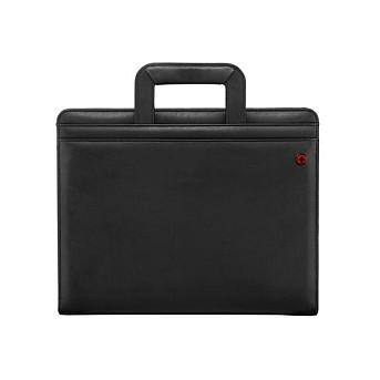 Çantë për Tablet Wenger Venture, 10", Organizues Biznesi, Bllok A4, Mbajtëse me 4 Unaza - Zezë