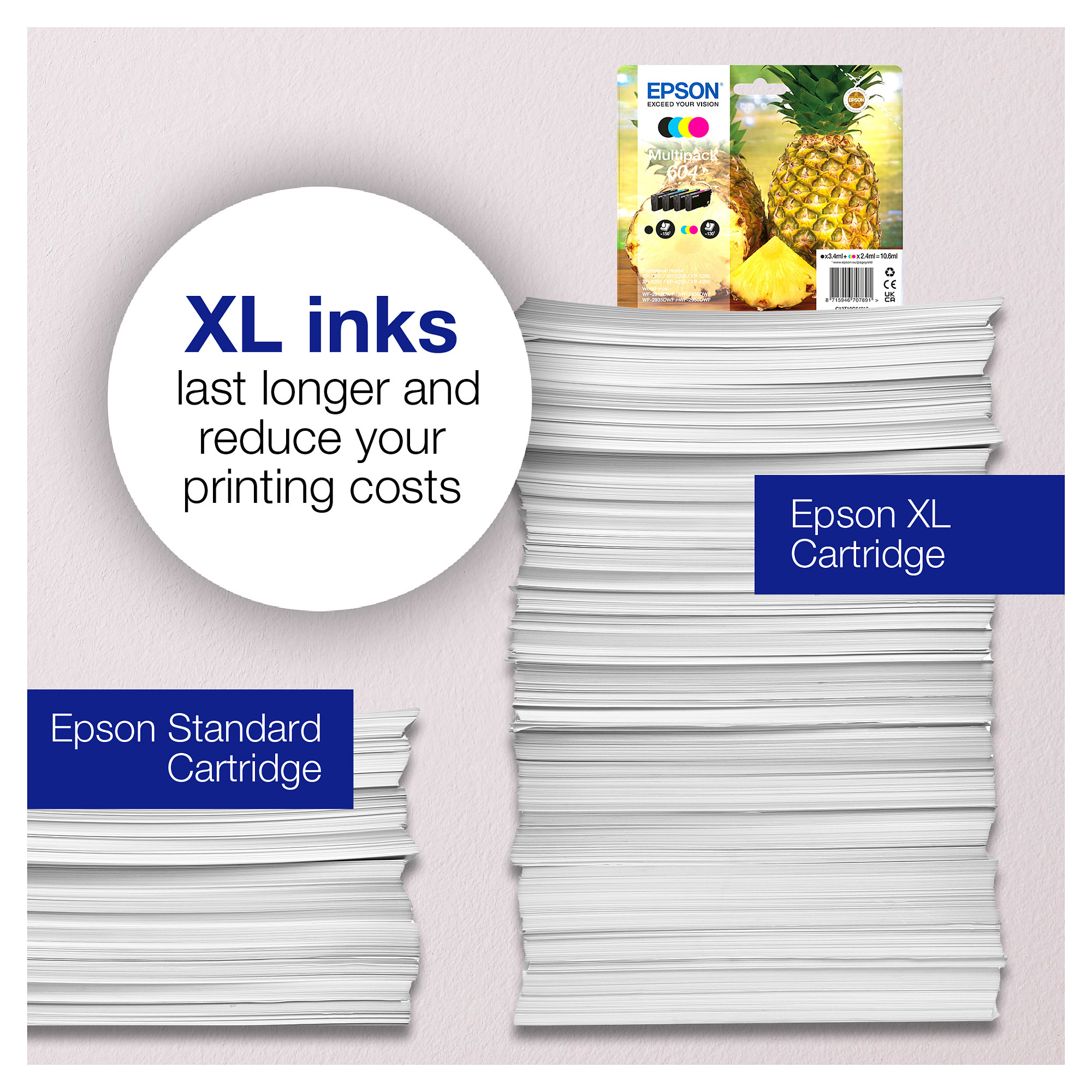 INK Epson 604XL C13T10H24010 / 350 faqe – Blu - 2