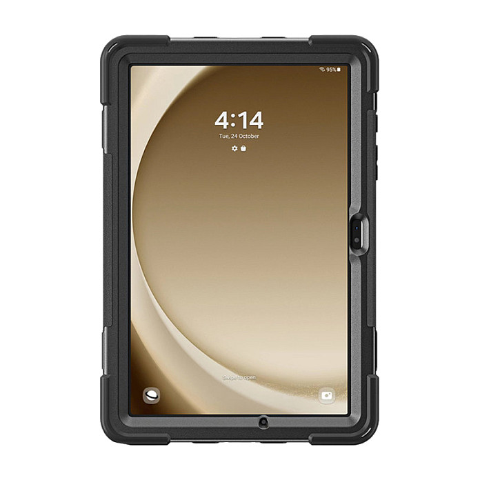Aksesorë për tablet 4smarts Rugged Case Grip / Samsung Galaxy Tab S7 / S8 / S9 / S9 FE / 10.9" - Zezë