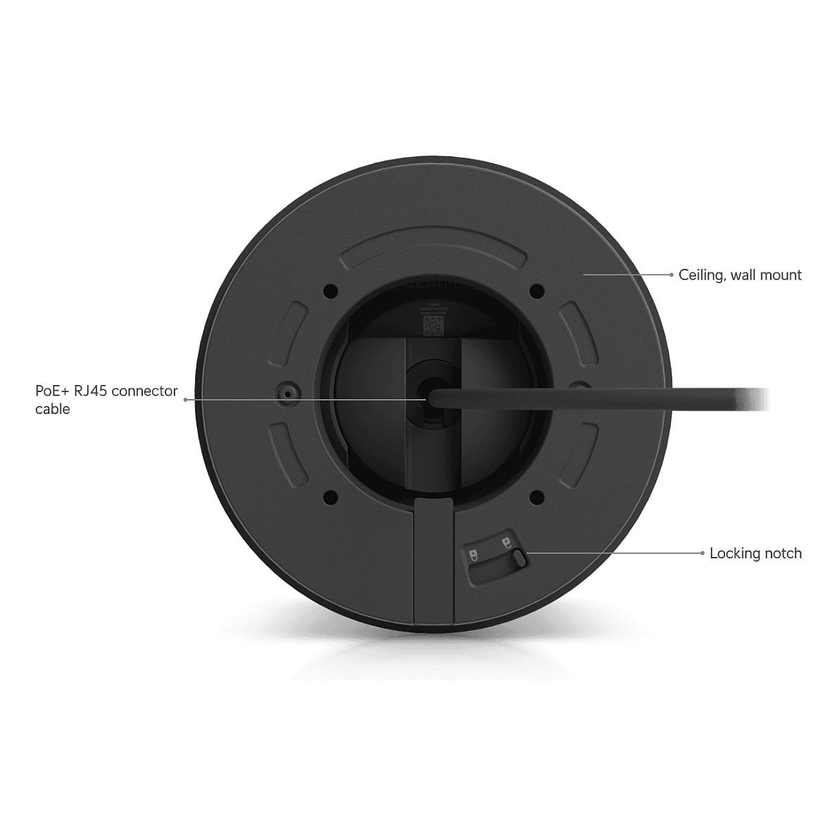 Kamerë Sigurie IP CCTV Ubiquiti G6 Pro Turret, 8MP, 5.85–13.8mm, 2.36x Optical Zoom, AI, IR 40m, PoE+ - Zezë - 11