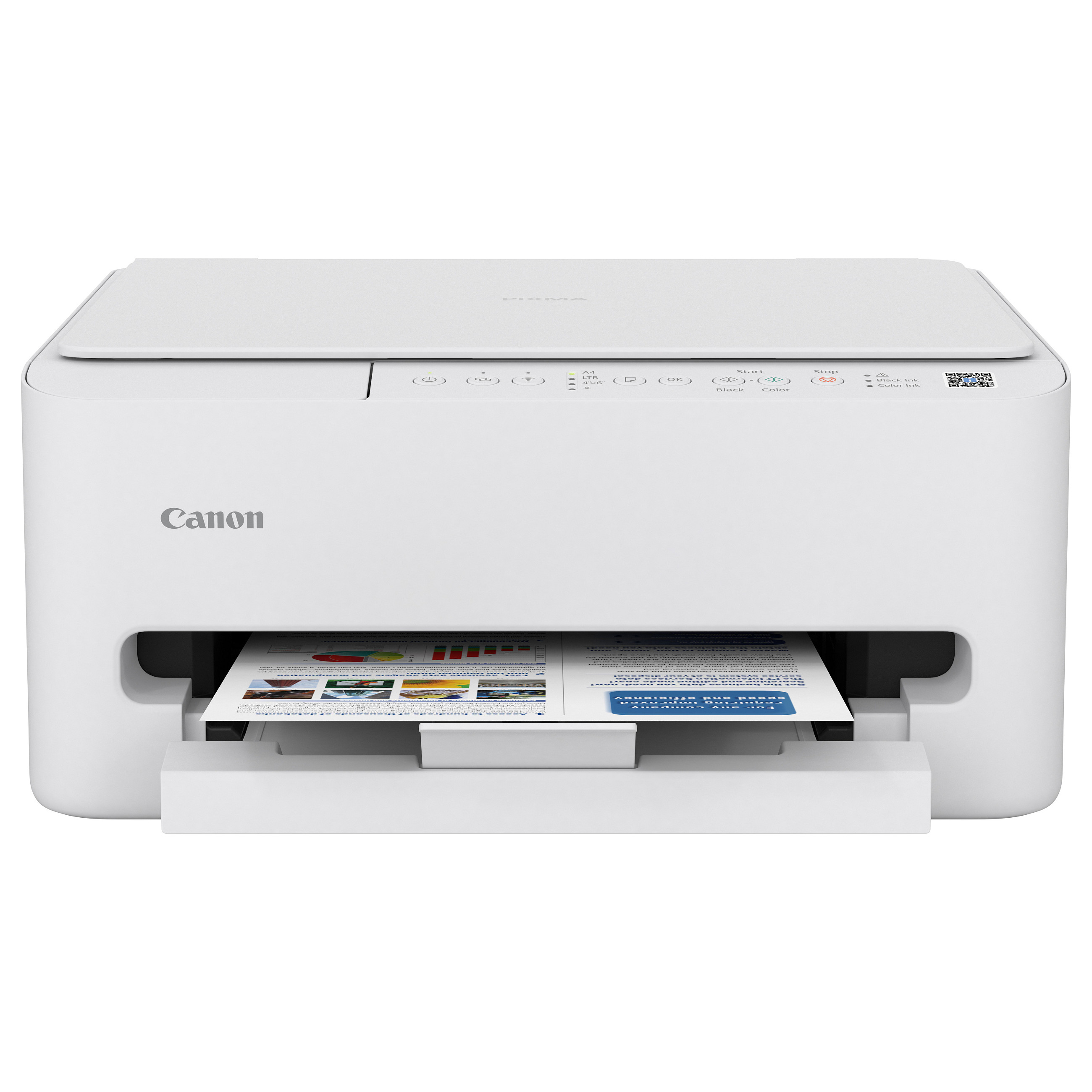 Printer Multifunksional Canon PIXMA TS4150i / 3‑in‑1 / 14ppm / Wi‑Fi – Bardhë - 7