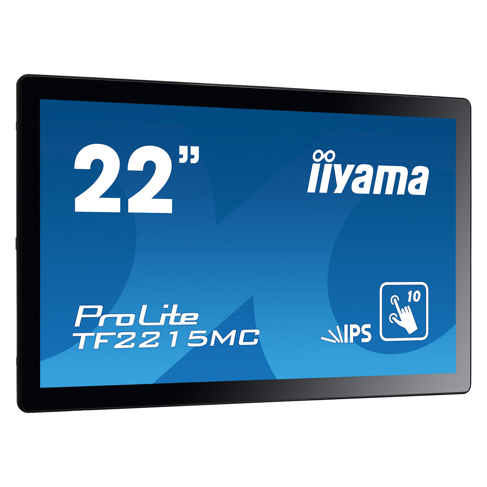 Monitor IIYAMA TF2215MC-B2 / 21.5″ / Full HD IPS LED Touch / 75Hz / 14ms / USB + VGA + HDMI + DP - Zezë - 1