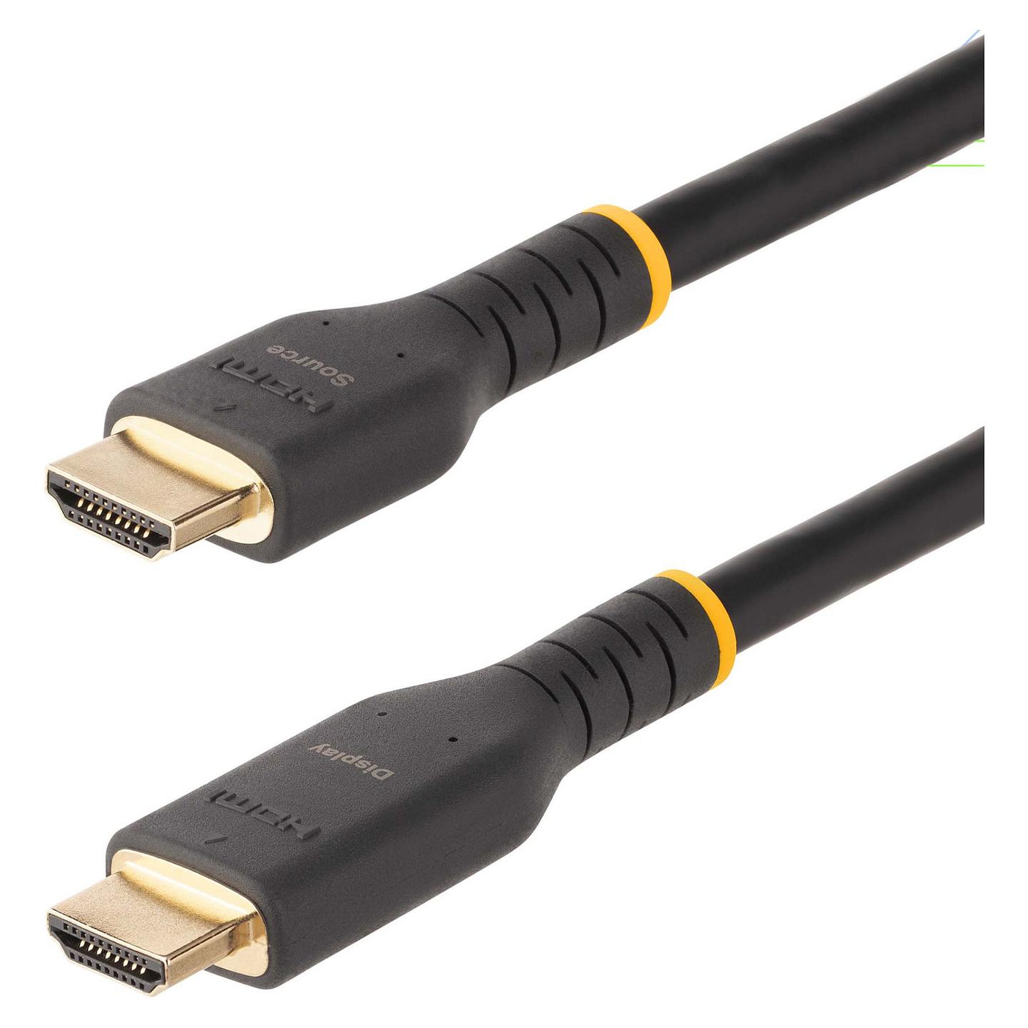 Kabllo HDMI StarTech.com RH2A-10M-HDMI-CABLE / HDMI në HDMI / 10m / HDMI 2.0 / 4K 60Hz / HDR10 - Zezë
