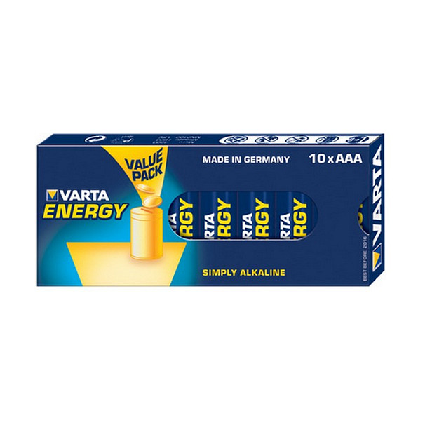 Bateri AAA (LR03) 1.5V Energy / 10Pack / Varta - 1