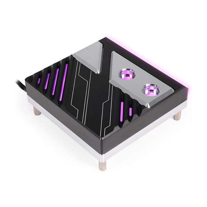 Ftohës për Procesor Alphacool Apex 1 / CPU Waterblock / LGA1700/1851 / 3D Jetplate 2.0 / aRGB – Zezë - 2
