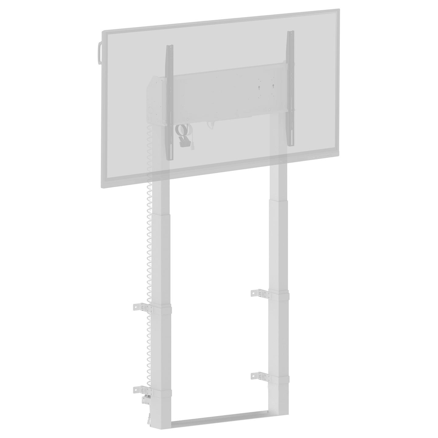 Mbajtëse për Monitor iiyama / 55″–105″ / deri në 120 kg / VESA deri në 800×600 mm / Elektrike - Bardhë