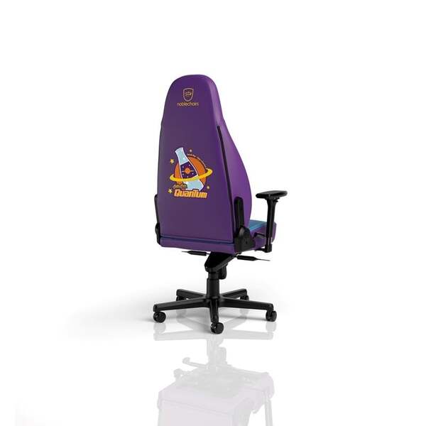 Karrige Gaming noblechairs ICON Fallout Nuka-Cola Quantum Edition / 4D Armrests / 90–135° / Class 4 Gas Lift / 150kg – Blu/Vjollcë - 4
