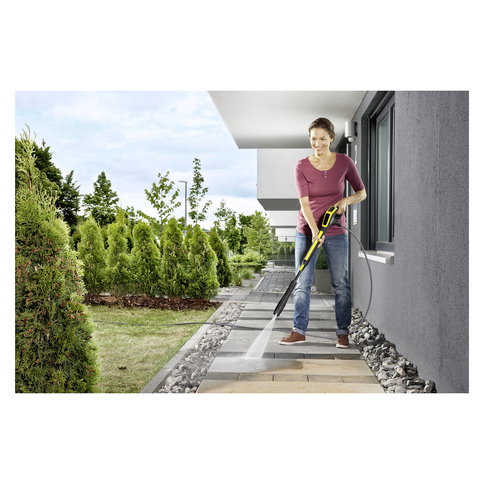 Pastrues me presion Kärcher K 5 Power Control Flex / 2100W / 145bar / 500L/h / 40m²/h / 10m / Power Control / G 160 Q – Verdhë/Zezë - 7
