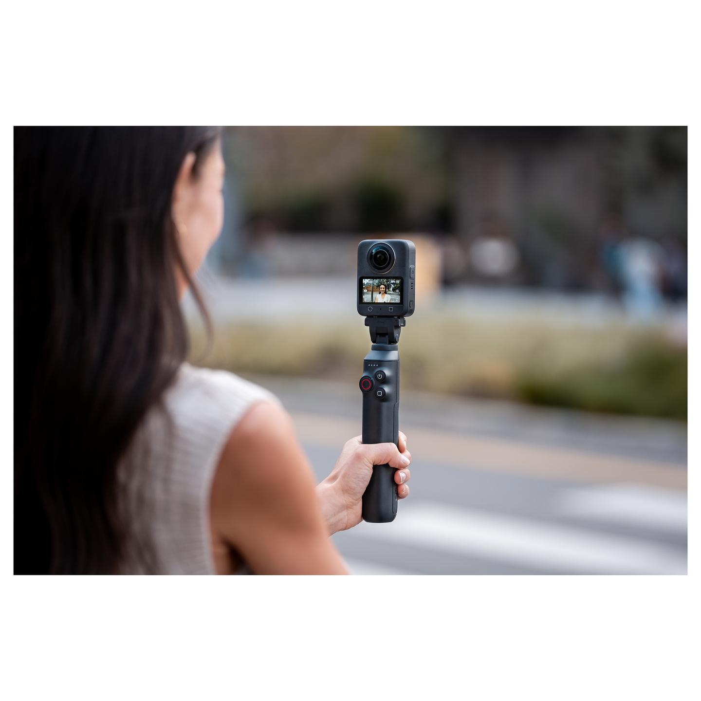 Video Kamera DJI Osmo 360 Standard Combo, 8K, 360°, 120MP, 2", 128GB - Gri - 24