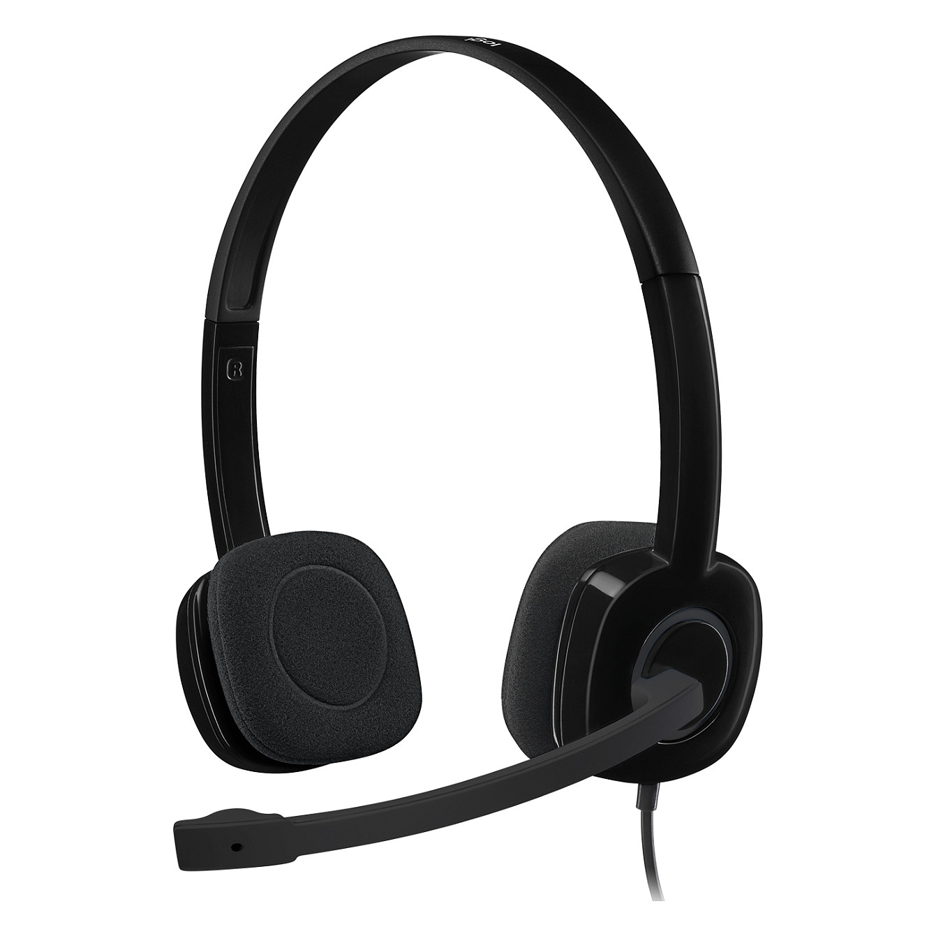Kufje Logitech H151 Stereo / 20 - 20000 Hz / Office/Call center / 80g / Të zeza - 3