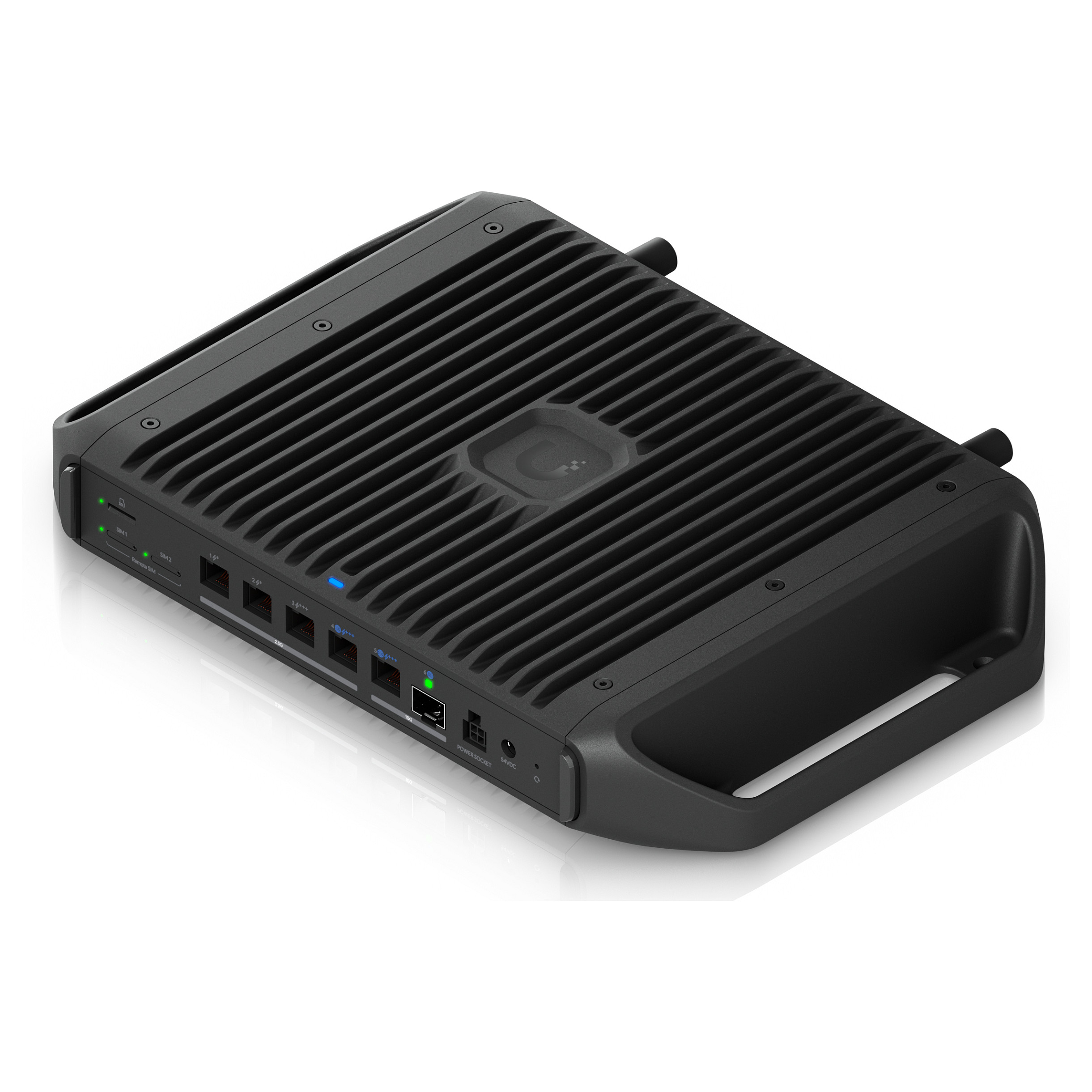 Ubiquiti UniFi Cloud Gateway Industrial UCG-Industrial – WiFi 7, 10GbE Gateway, 2.5GbE PoE++, Firewall, VPN, UniFi Controller, Protect NVR - 8