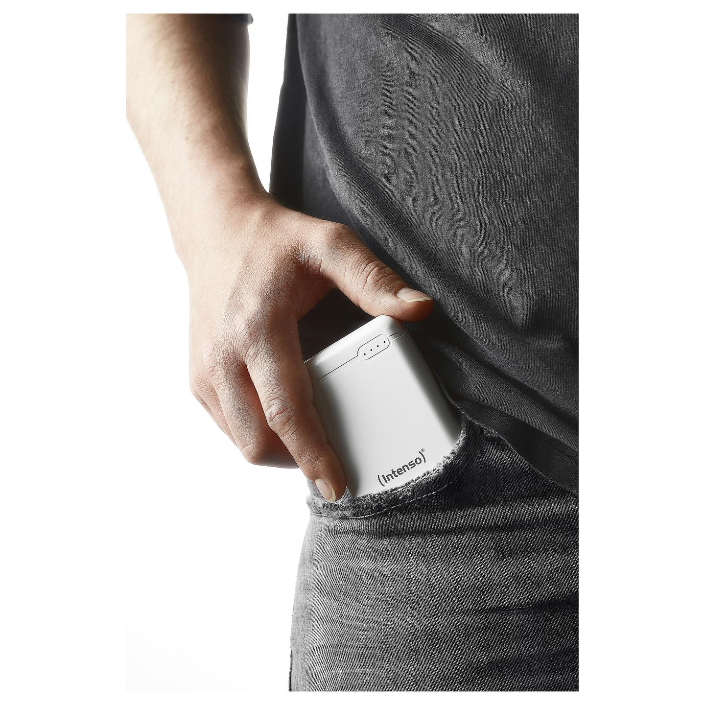 Powerbank Intenso XS10000, 10000 mAh, LiPo, USB-A, USB-C - Bardhë - 13