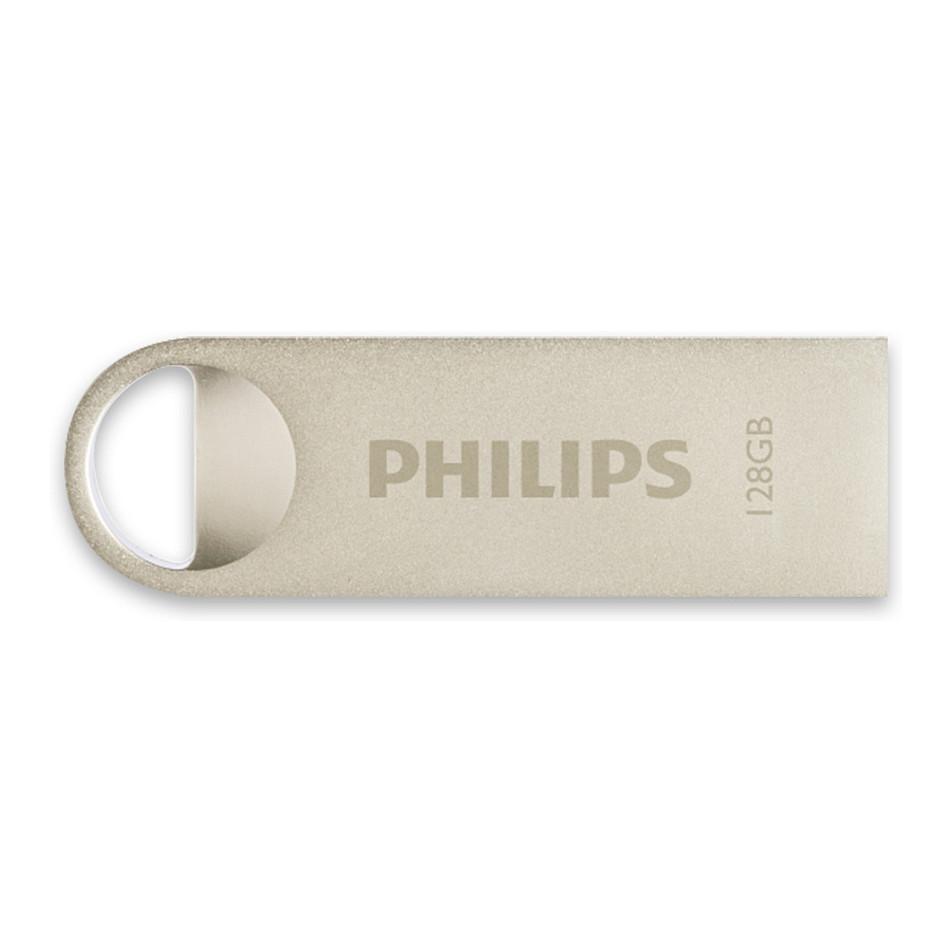 USB Flash Drive Philips Moon Edition / FM12FD160B / 128GB / USB 2.0 / 20MB/s / 10MB/s - Argjend