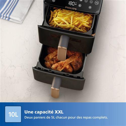 Fryer Philips 4000 Series NA462/70, 10L, 2×5L, 2 Kosha, RapidAir - Zezë - 2