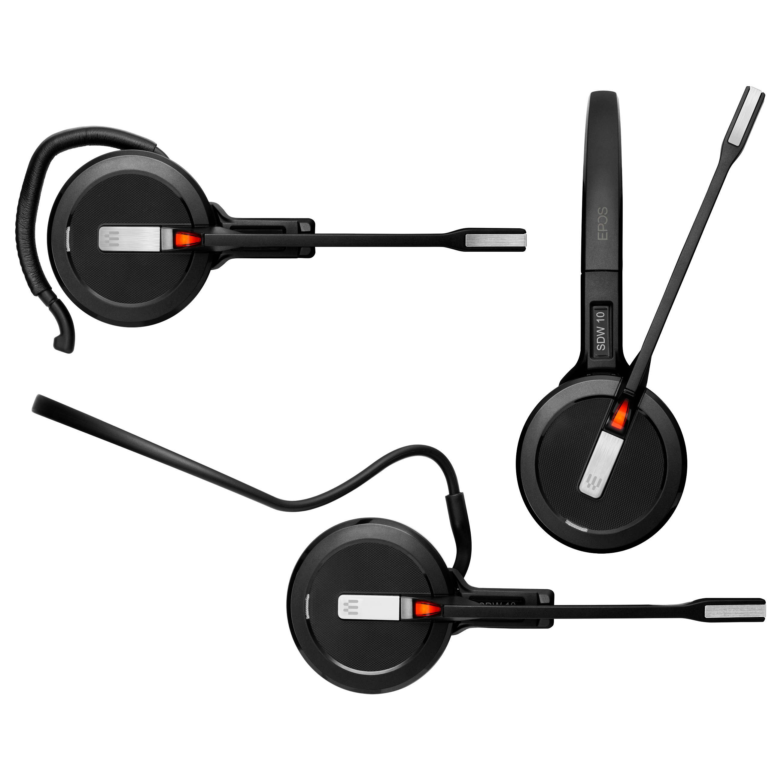 Kufje pa kabllo EPOS IMPACT SDW 10 HS / DECT / Business Headset / 2 Mikrofona – Zezë - 4