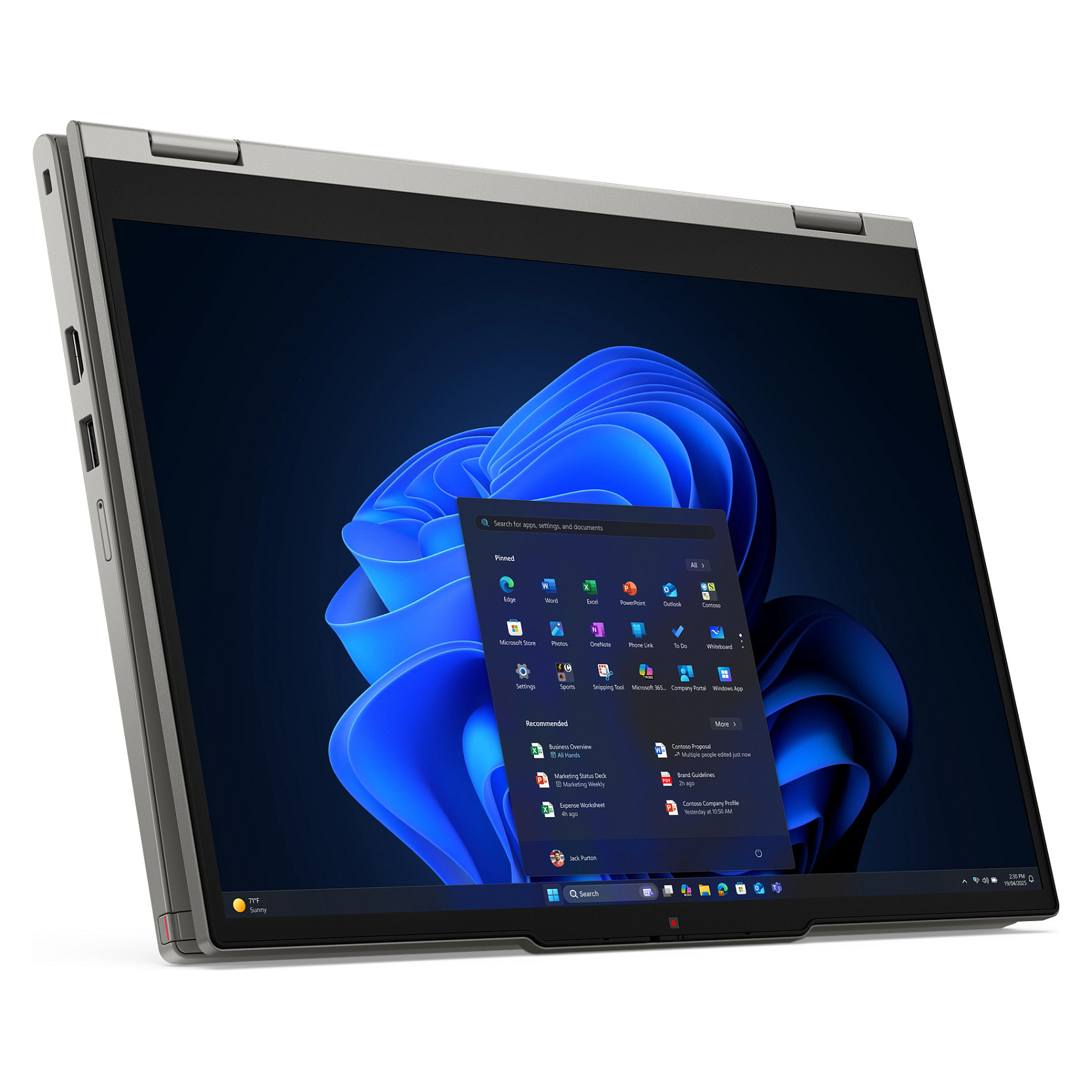 Laptop Lenovo ThinkPad L13 2in1 G6 / Ultra 5 225U / 32GB LPDDR5x / 512GB / 13.3" WUXGA IPS Touch / Intel Graphics / DE  - Gri - 15