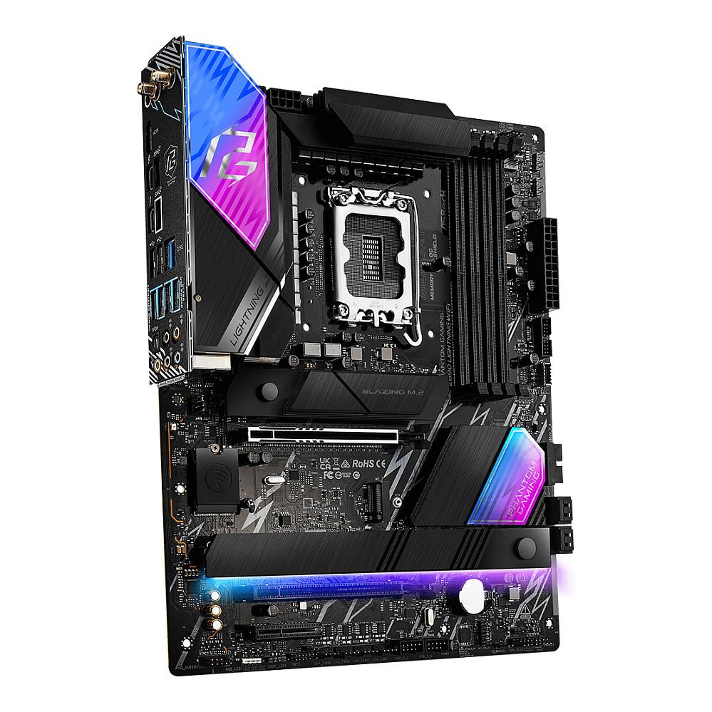 Pllakë Amë ASRock Z890 Lightning WiFi / Intel LGA1851 / DDR5 / ATX / Wi-Fi 7 / 2.5GbE LAN - 4