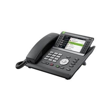 Telefon VoIP Unify OpenScape Desk Phone CP700X, ekran 5" TFT me ngjyra, Wi-Fi 5, Bluetooth - Zezë/Argjend - 5
