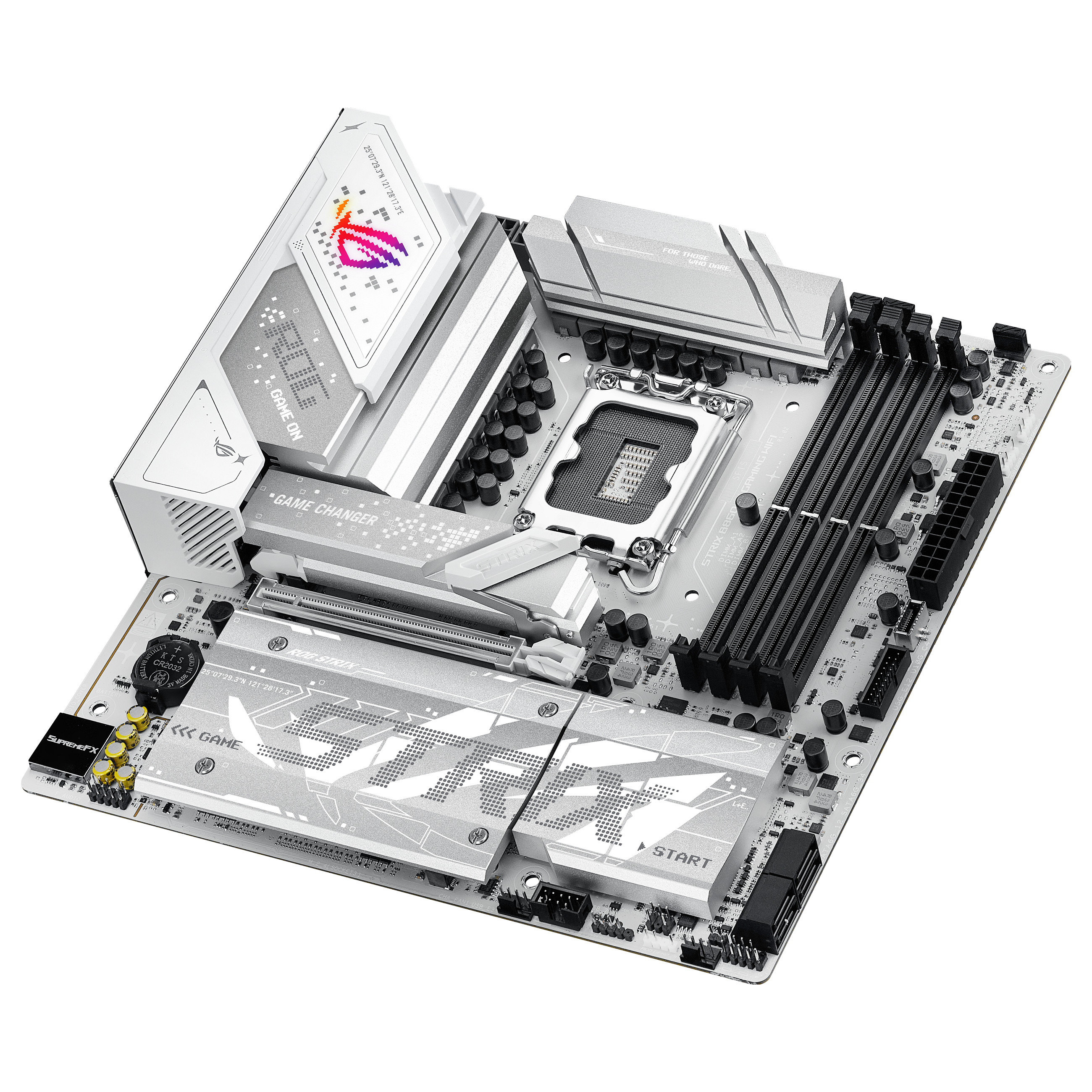 Pllakë Amë MB Intel LGA1851 ASUS ROG STRIX B860-G GAMING WIFI DDR5 - 8