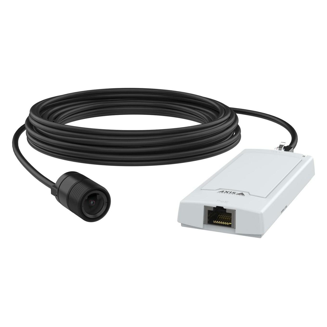 Kamerë Sigurie IP CCTV Axis P1245 Mk II, 1080p, 2.8 mm, 111°, PoE, M12 - Bardhë - 1