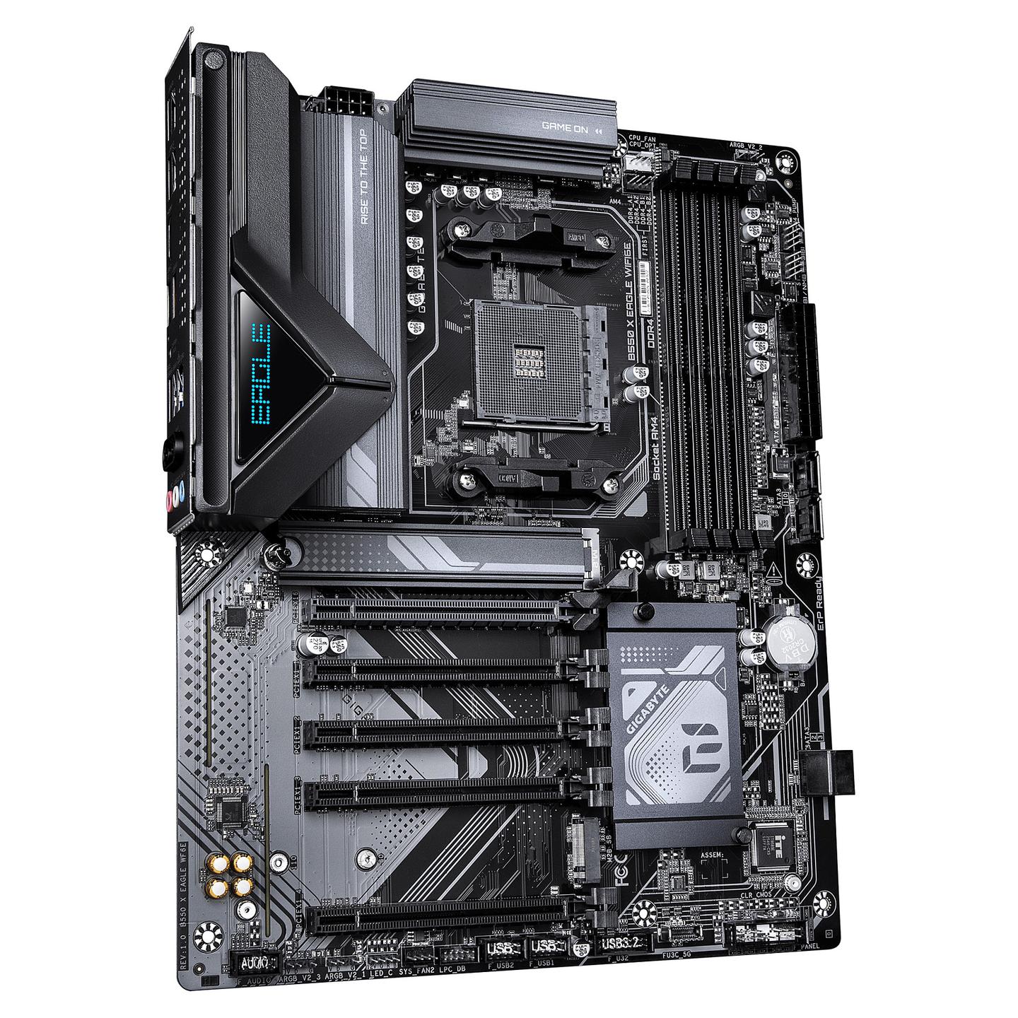 Pllakë Amë Gigabyte B550 X EAGLE WIFI6E / AMD AM4 / DDR4 / ATX / Wi-Fi 6E / 2.5GbE LAN - 3