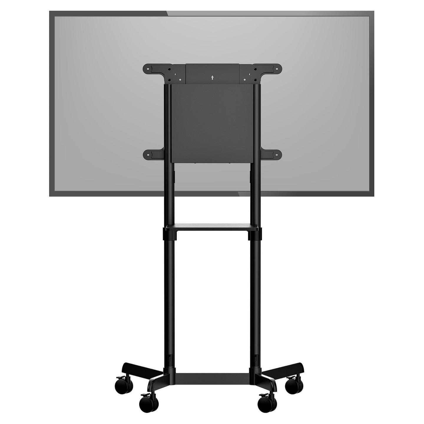 Mbajtëse për TV StarTech.com / 37"-70" / 70kg / VESA 200x200-600x400 / Me Rrota / Rrotullim 90° / Inklinim - Zezë - 5