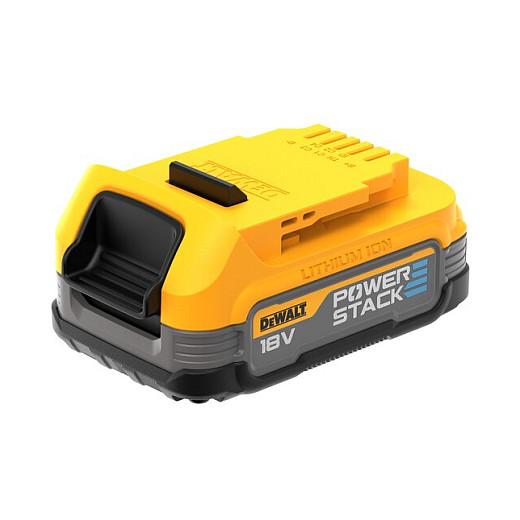 Bateri DeWALT DCBP034-XJ XR POWERSTACK, 18V, 1.7Ah, Li-Ion - Verdhë/Zezë