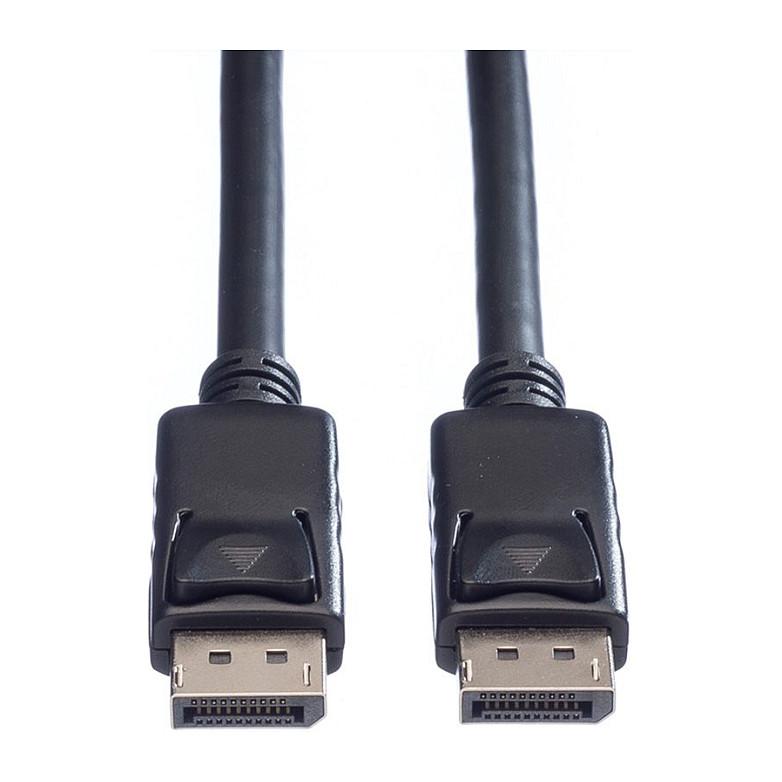 Kabllo DisplayPort ROLINE 11.04.5629 / DisplayPort 1.2 / 1.5m / 4K - Zezë - 2