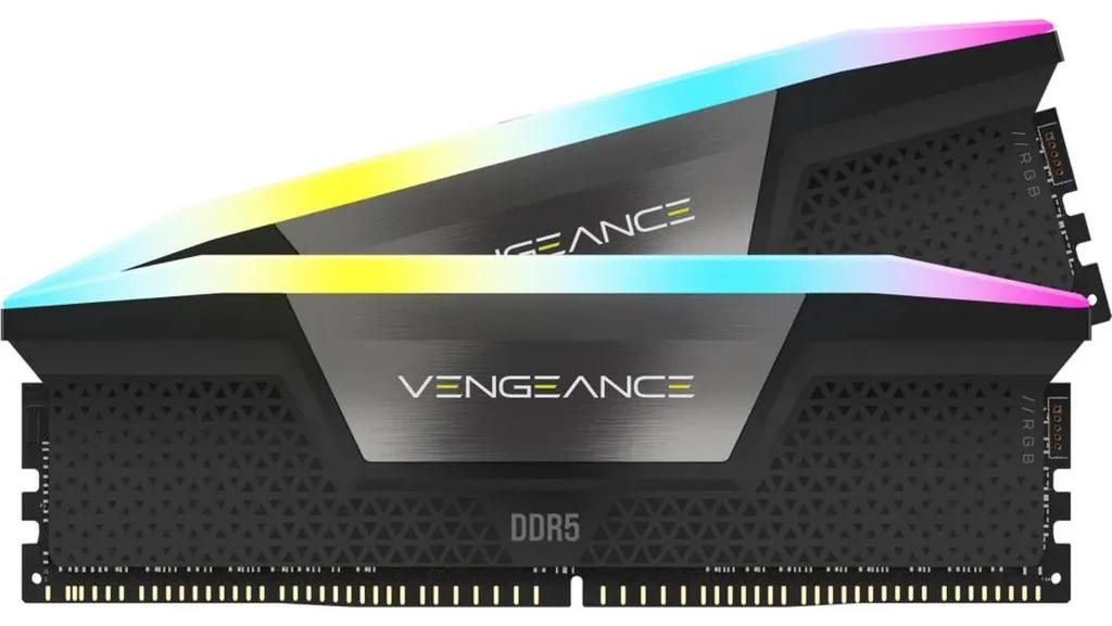 Aksesor për RAM Corsair VENGEANCE RGB DDR5 Light Enhancement Kit, 2x Dummy Module, RGB, 288-pin - Zezë
