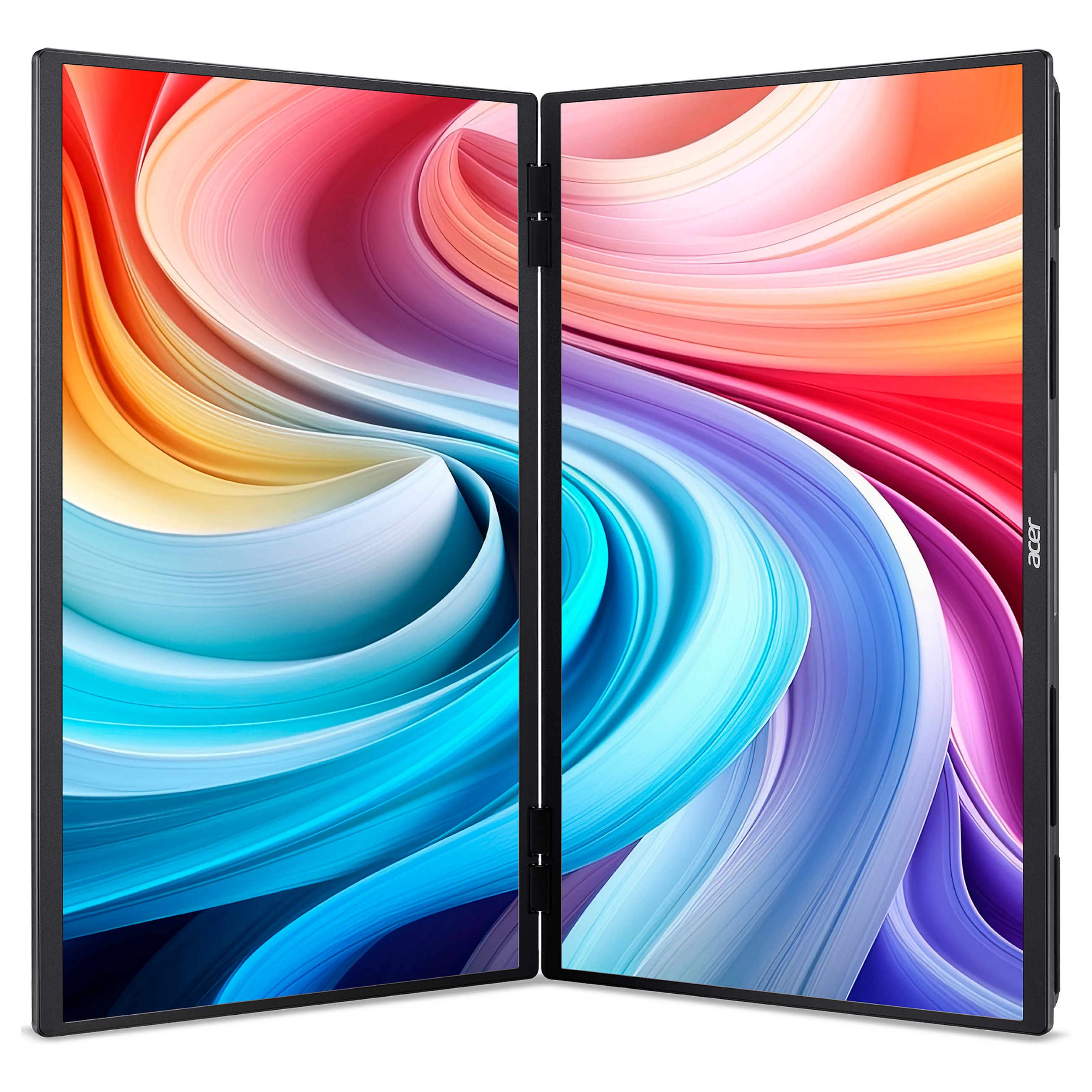 Monitor Portativ Acer PD243YEbmiuux / 23.8" / Full HD IPS / 100Hz / 4ms / HDMI+2xUSB-C - Zezë - 7