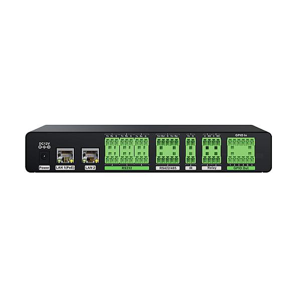 Kontrollues AV Yealink CT300, 2x RJ45, RS232, RS422/RS485, GPIO, Rele, IR - Zezë - 2