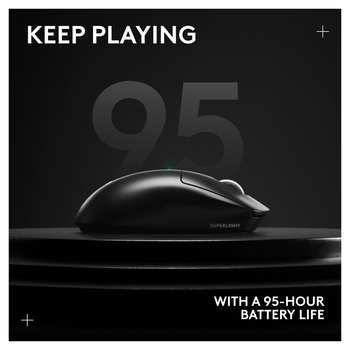 Maus Gaming Logitech G PRO X Superlight 2 / Optical / 32000 DPI / 0.5 ms / Wireless / Lightspeed - Zezë - 18