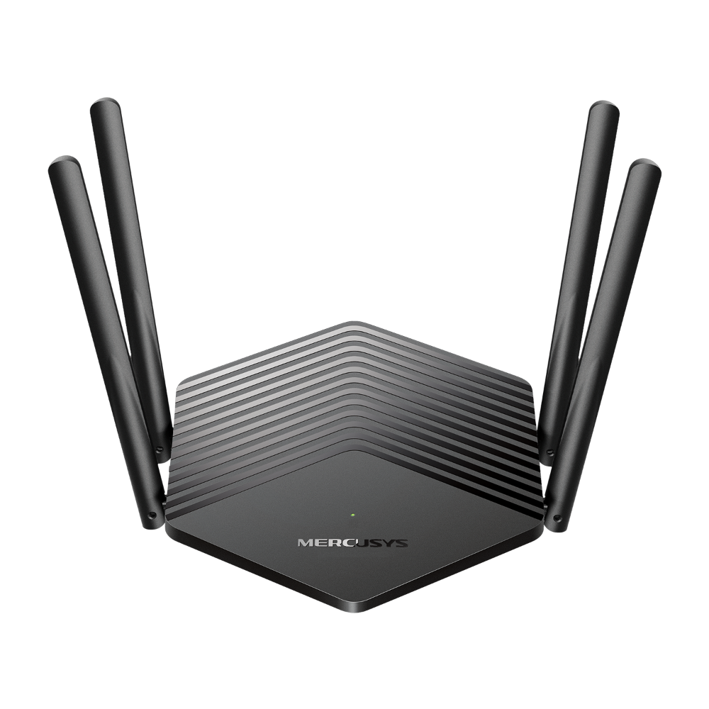 Mercusys Router AX1500 Dual-Band WiFi 6, 1201Mbps 2.4Ghz 300Mbps ,5GHZ, up to 1201 Mbps - 2