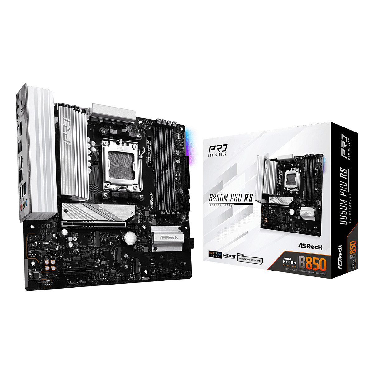 Pllakë Amë AM5 ASROCK B850M Pro RS - 5