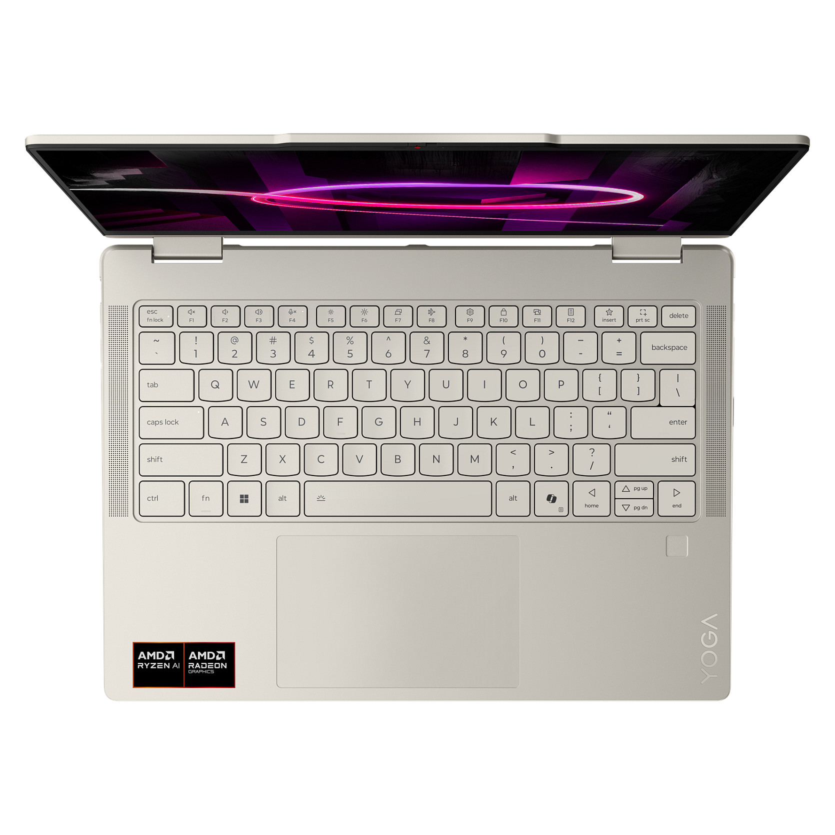 Laptop Lenovo Yoga 7a 2-in-1 14AGP11 / RYZ AI 7 445 / 32GB LPDDR5x / 1TB / 14" WUXGA OLED Touch 60Hz / AMD Radeon 840M / DE  - Argjend - 9