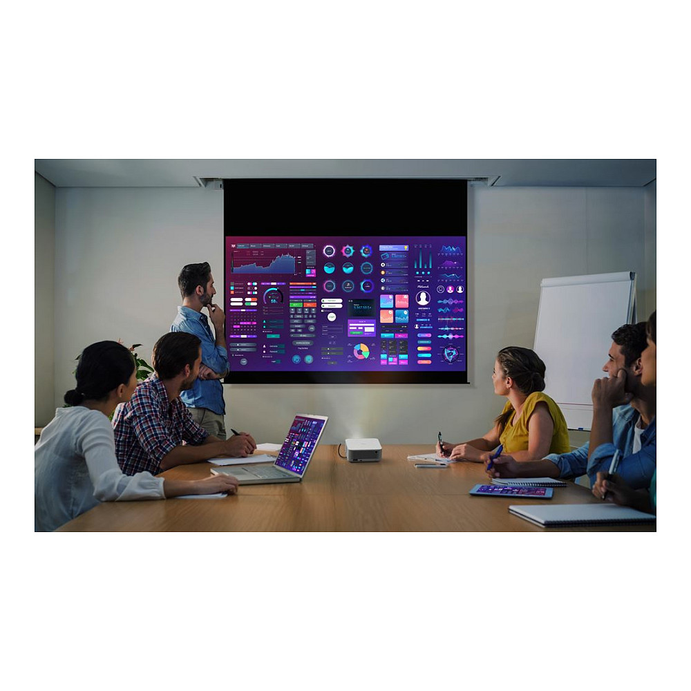 Projektor Optoma ML1080ST / DLP Laser / 550 Lumen / Full HD / 16:9 / 3D / HDMI USB / Portable - Bardhë - 31